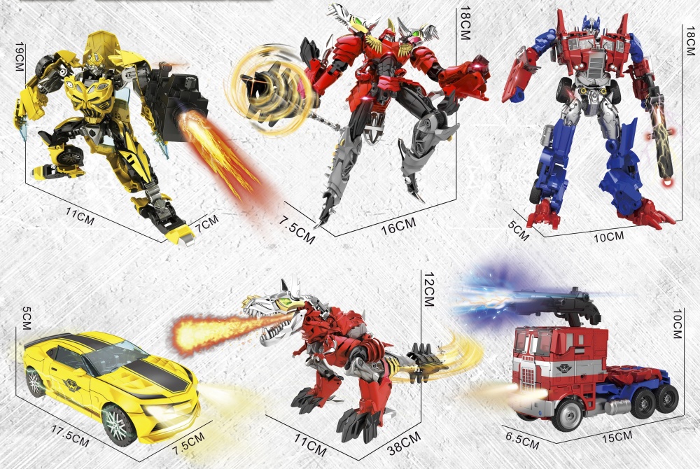 Игрушка-трансформер MERX Limited 18 см в ассортименте MX0432962