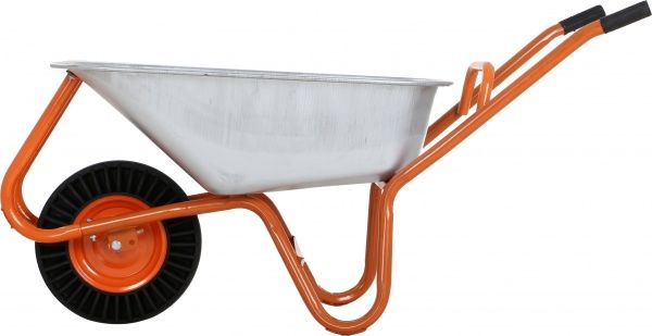 Тачка садовая Vitals одноколесная 100/180К оранжевая 43676