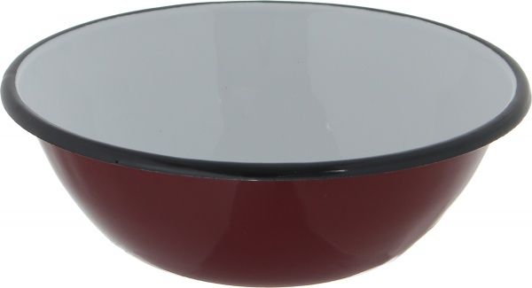 Миска эмалированная 0,6 л Бордо Bella Vita