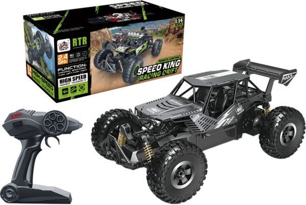Автомобиль на р/у Sulong Toys Off-Road Crawler Speed King Черный металлик 1:14 SL-153RHMBl