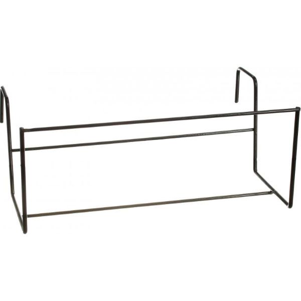 Держатель для горшков средний (под балкон 50 см) черный 30х23x12 см черный 