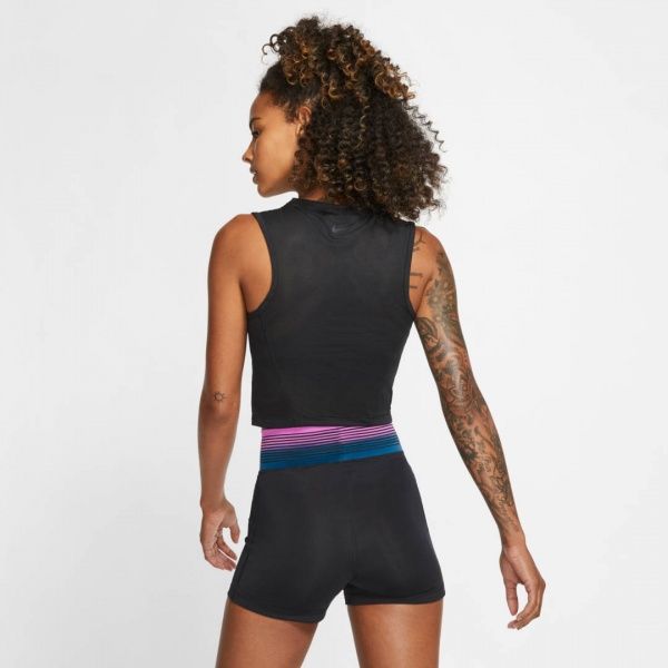 Майка Nike W NP CROP TANK VNR EXCL CJ3697-010 M чорний