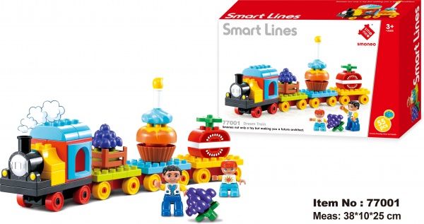 Конструктор Shantou Live Zone Поїзд 77001