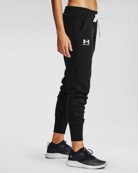 Штани Under Armour Rival Fleece Joggers 1356416-001 р. XS чорний