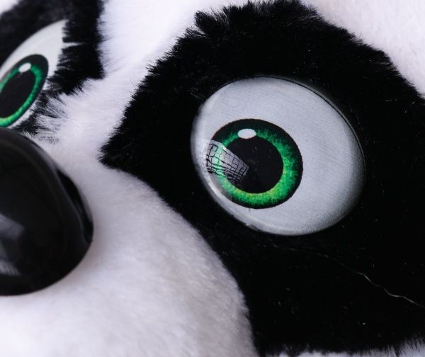 Набір карнавальний КАРНАВАЛІЯ шапка-маска Панда р.110 – 120 білий 