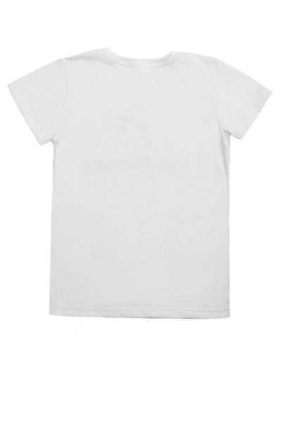 Футболка для хлопчиків Luna Kids з принтом I Am Thinking р.140 білий 