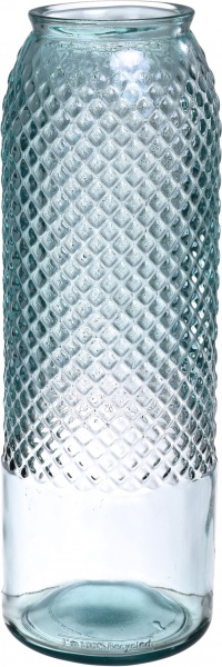 Ваза стеклянная прозрачная DIAMANTE San Miguel