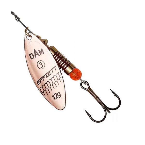 Блесна-вертушка DAM 4 г EFFZETT PREDATOR copper