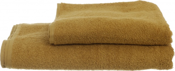 Рушник махровий Aya 70x140 см гірчичний La Nuit 