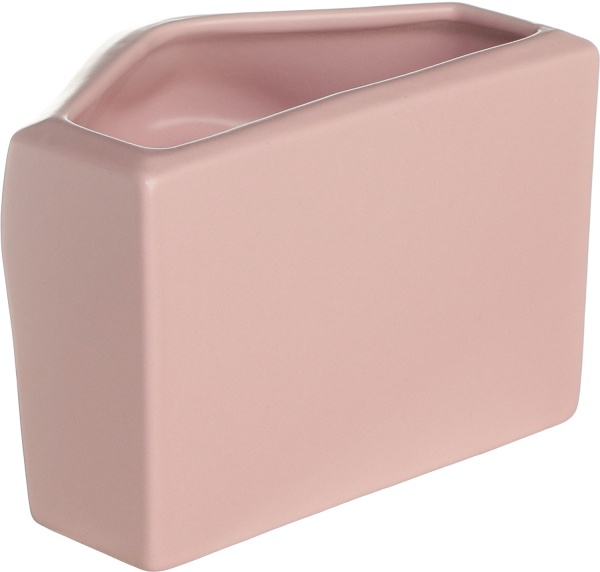 Кашпо керамическое розовое Sweet Lips Р289 Rezon