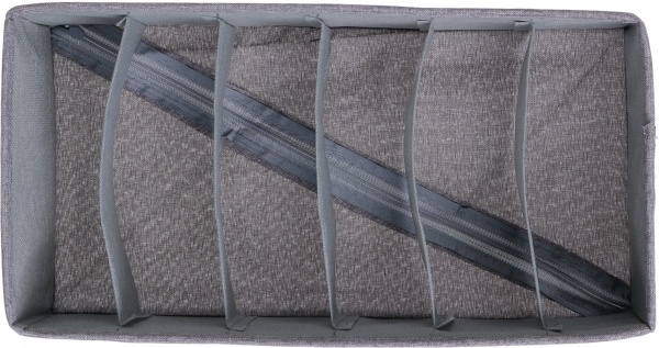 Органайзер для белья SO04119-1 London темно-серый 6 секций 90x320x320 мм