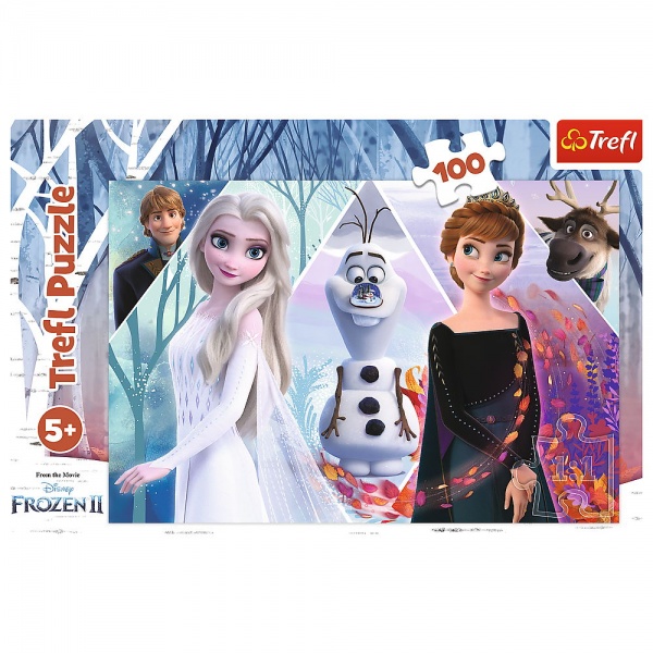 Пазл Trefl 100 Disney Ледяное сердце 2 5+ 16418
