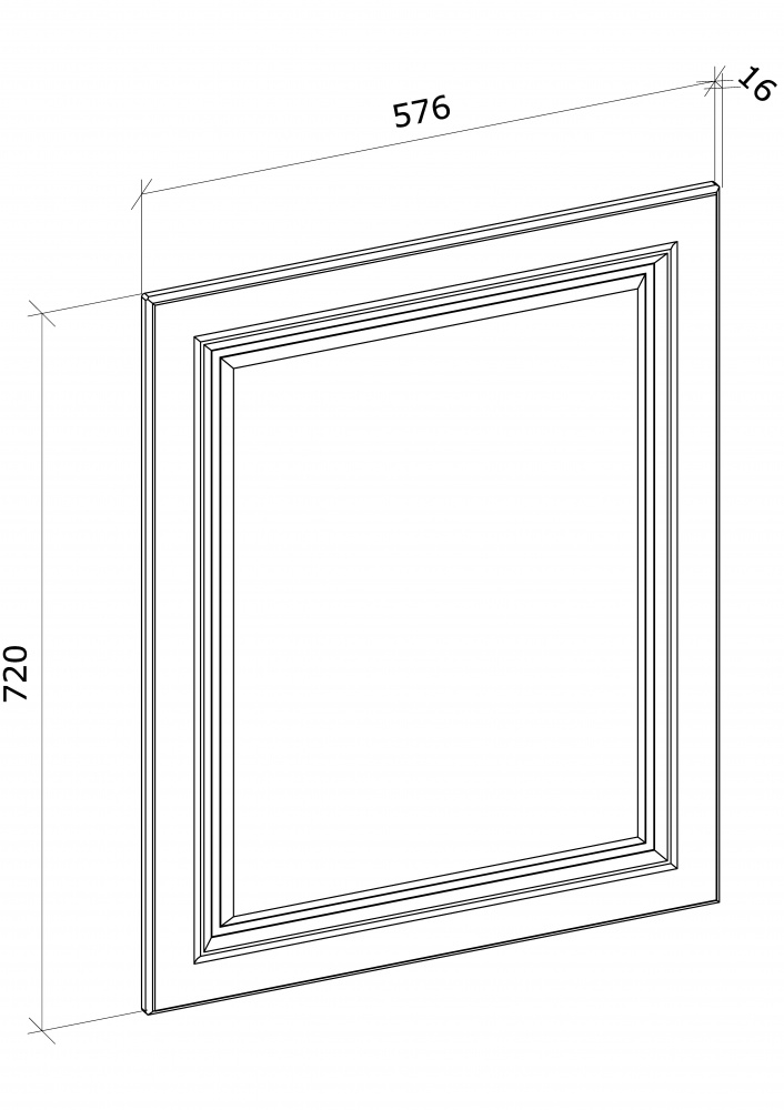 Боковина МС Глория_ASHEN МДФ#16 №355 720x576 МДФ №332 пепельный матовый/Грейд