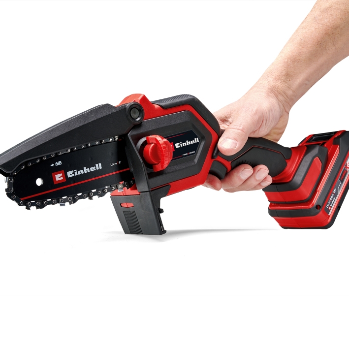 Пила мини аккумуляторная Einhell PXC GE-PS 18/15 Li BL Kit 2.5 Ah 4600040+4512097+4500174