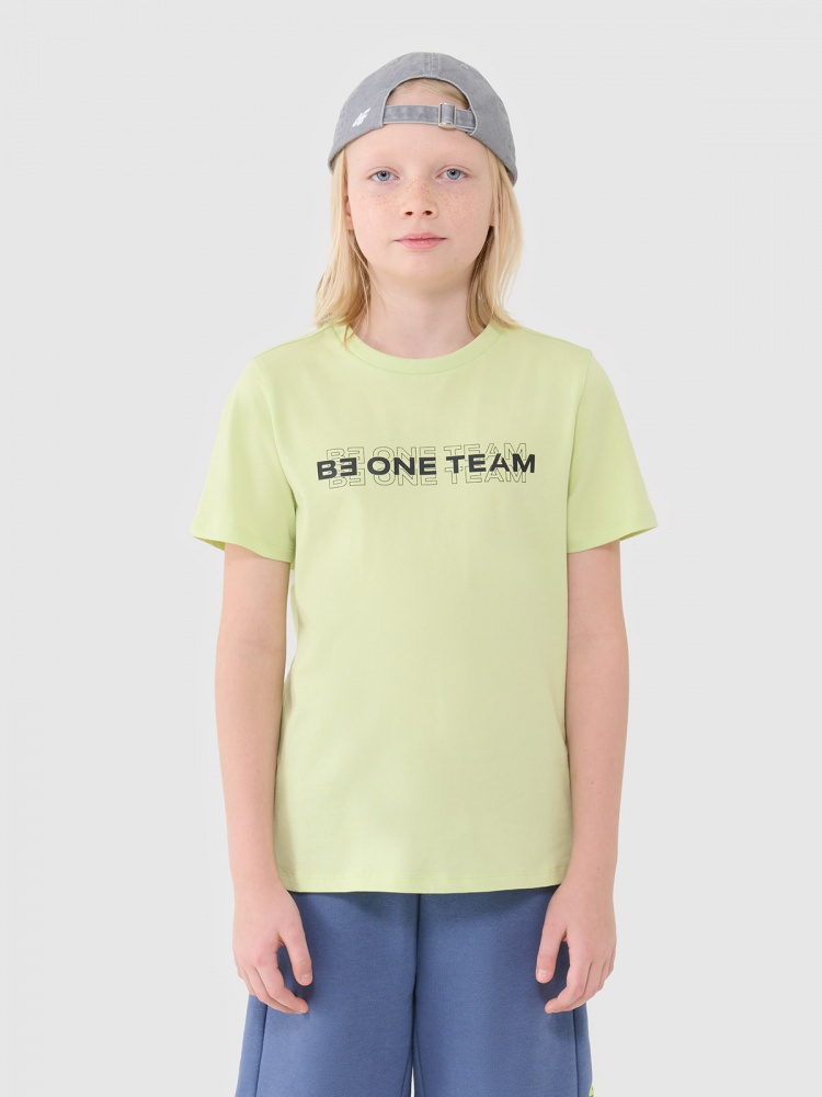 Футболка 4F TSHIRT M2186 4FJWSS25TTSHM2186-45N р.122 салатовый