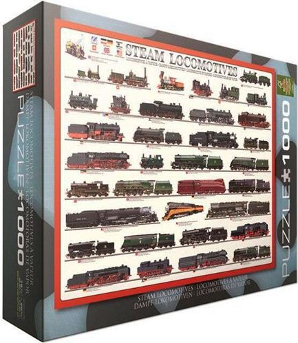Пазл Eurographics Паровози 6000-0090