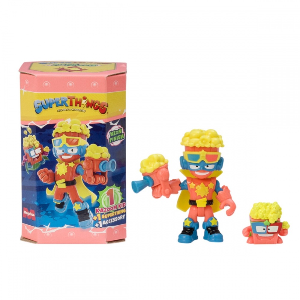 Фігурка-сюрприз колекційна SuperThings Neon Power Казум Кід PST11D066IN00