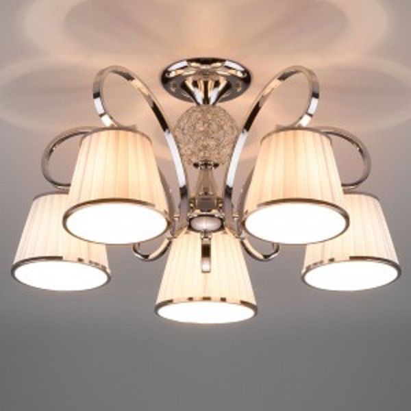 Люстра потолочная Strotskis Tessa 5x40 Вт E14 хром 60088/5 