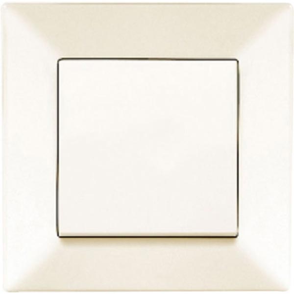 Выключатель одинарный Viko Meridian кремовый