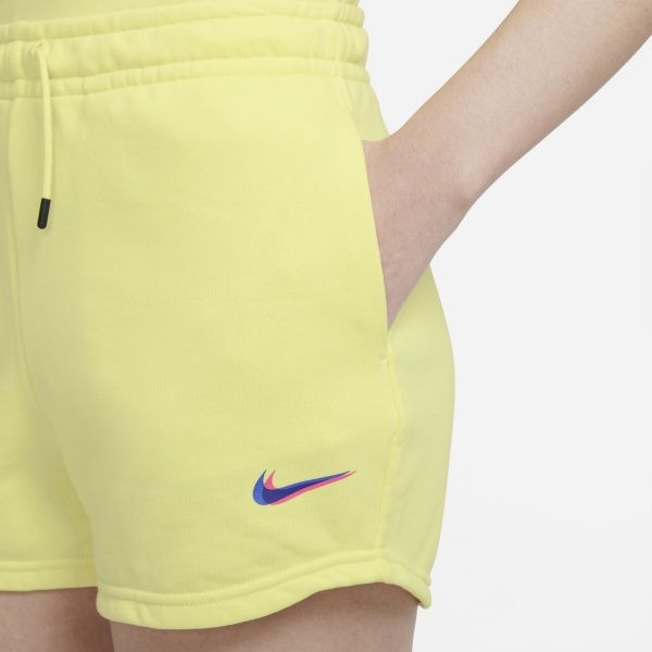Шорти Nike W NSW ESSNTL SHORT PRNT DJ4129-712 р. XS жовтий