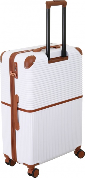 Чемодан 96 л белый LS22200 69х48х29 ABS 