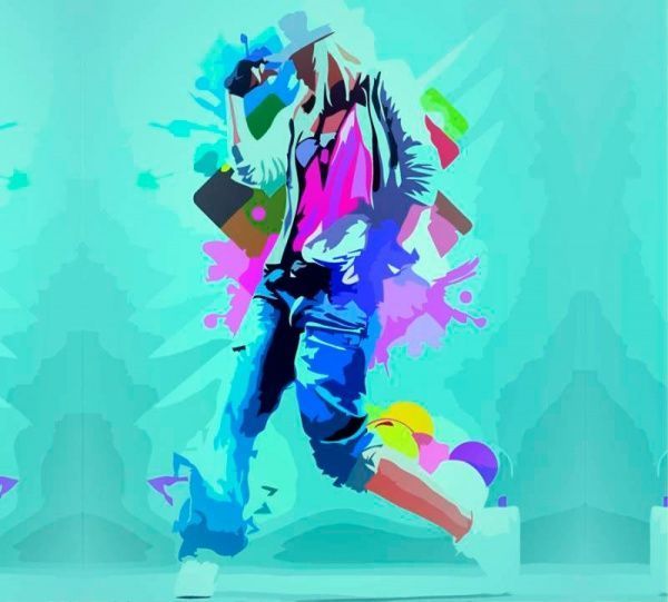 Картина по номерам эконом акриловая живопись по номерам Dance Girl Rosa Start 