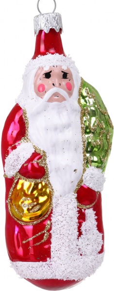 Декорация новогодняя Формовая игрушка в ассортименте 9 см 