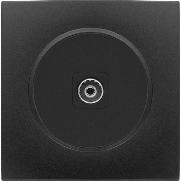 Розетка HausMark Bela чорний SNG-SCP.RD20MG1TV-BK