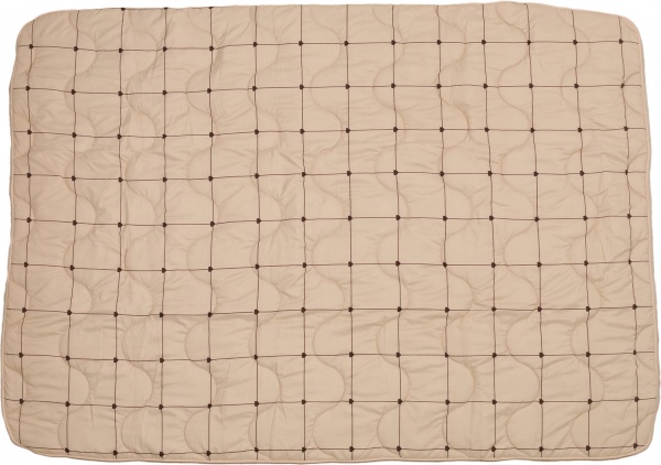 Ковдра Cell 155x215 см UP! (Underprice) бежевий із принтом