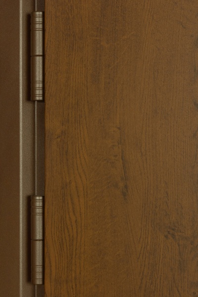 Дверь входная Булат Термо House-703 улица дуб бронзовый 2050x1200 мм левая