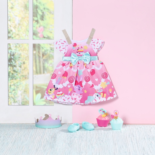 Одежда для куклы Zapf Baby born - День рождения делюкс 834152 834152