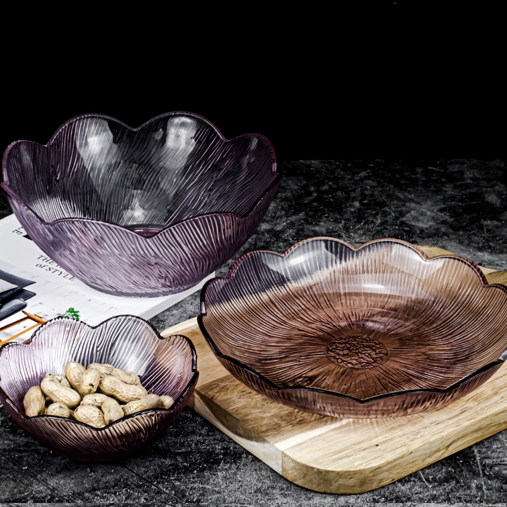 Блюдо Helios Violet 22 см фіолетове P110F