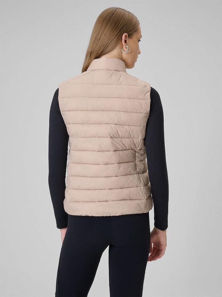 Жилет 4F 4FWSS26TVJAF347-83S р.XS бежевый