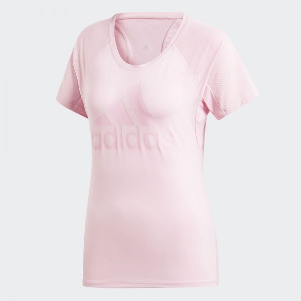 Футболка Adidas TRNG TEE LOGO DU1330 S рожевий