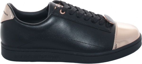 Кросівки EA7 LEATHER_SNEAKER X8X042-XK074-A981 р.US 5,5 чорний