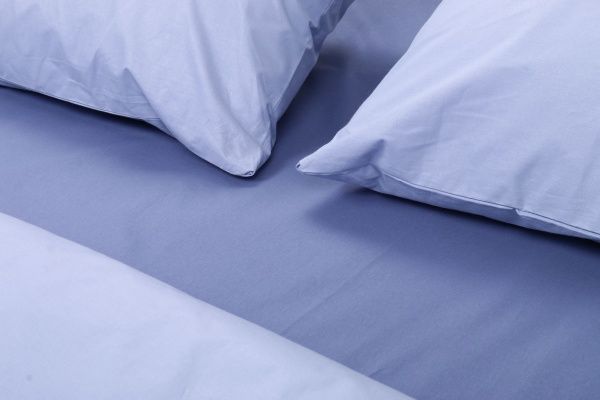 Комплект постільної білизни Моно 2 синій із блакитним La Nuit 