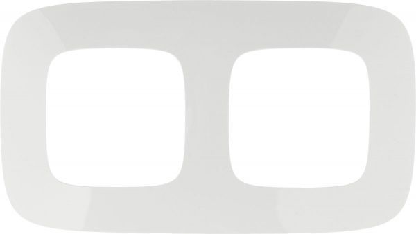 Рамка двомісна Legrand Allure універсальна білий 754302