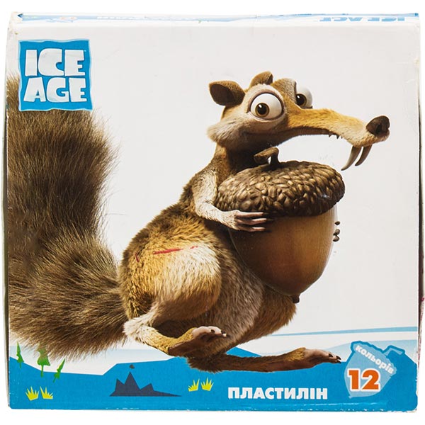 Пластилин Ice Age 12 цветов
