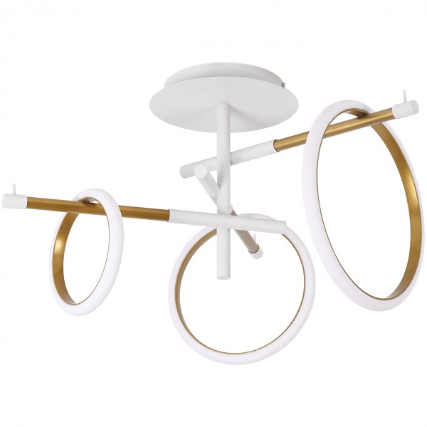 Світильник світлодіодний Hopfen з пультом ДК 38 Вт білий 3000-6000 К NIK-38 WH 