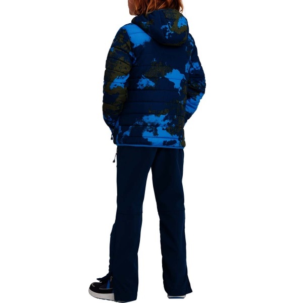 Куртка McKinley Ricos jrs 408114-914915 р.152 синьо-зелений