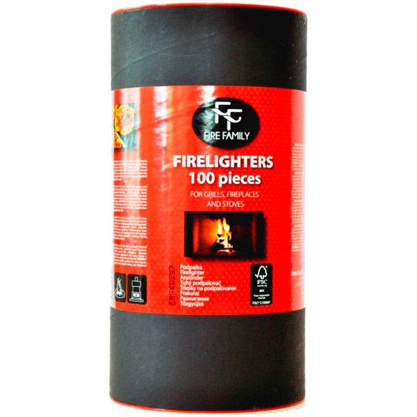 Підпалка для каміну та печі 100шт 