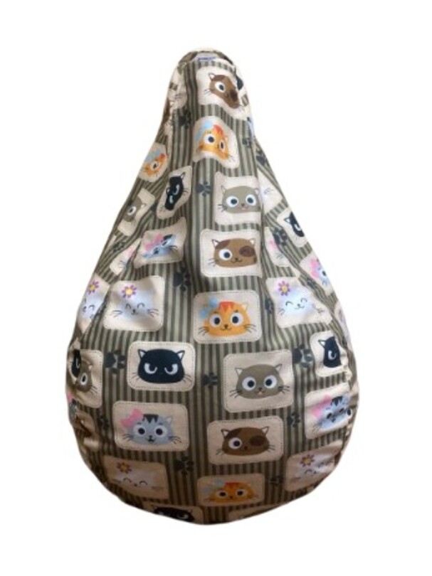 Кресло-мешок Примтекс Плюс MALMO M LUX PT-08 print Cats принт