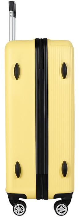 Чемодан NEWCOMER N1597 51 л желтый 25.5x40.5x63 см M