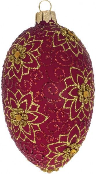 Ялинкова іграшка Гламур-4 L-142 12 см 