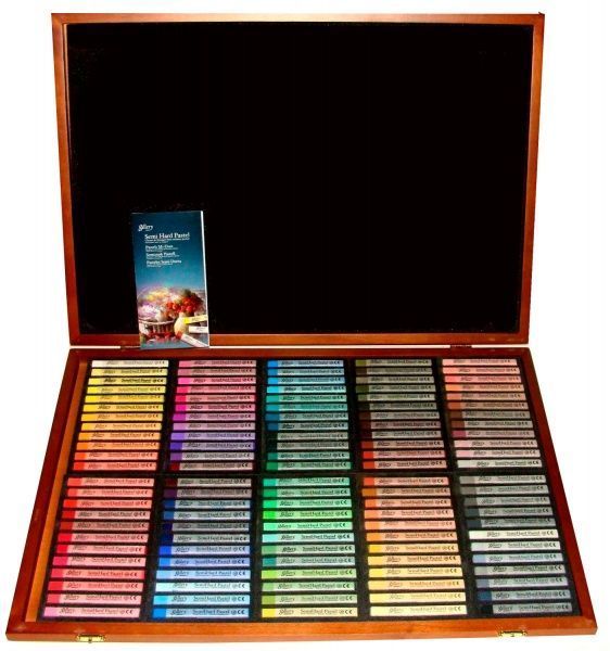 Пастель суха професійна, напівтверда Mungyo 94100622 120 кольорів