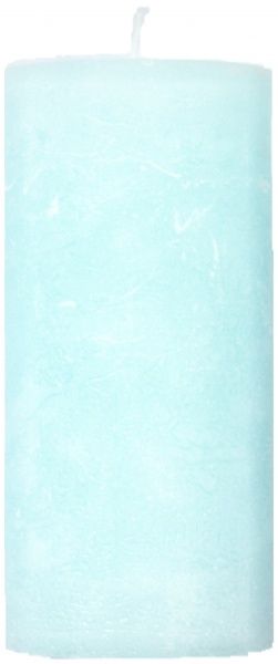 Свічка Циліндр блакитна пастель С07*15/1-5.7 Candy Light