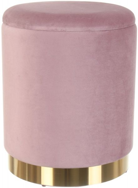Скриня-пуф Francois 36х36х44 см пудровий 