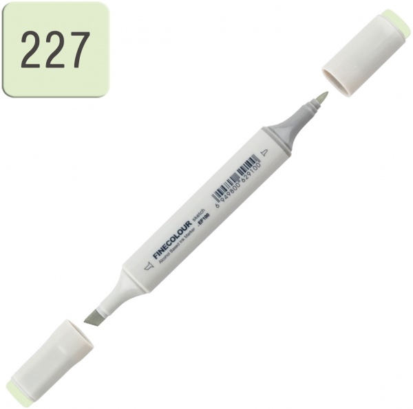 Маркер спиртовой FINECOLOUR Sketch EF100-227 желтовато-зеленый 
