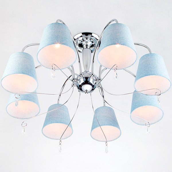 Люстра потолочная Strotskis Dalila 70096/8 8x40 Вт E14 хром 