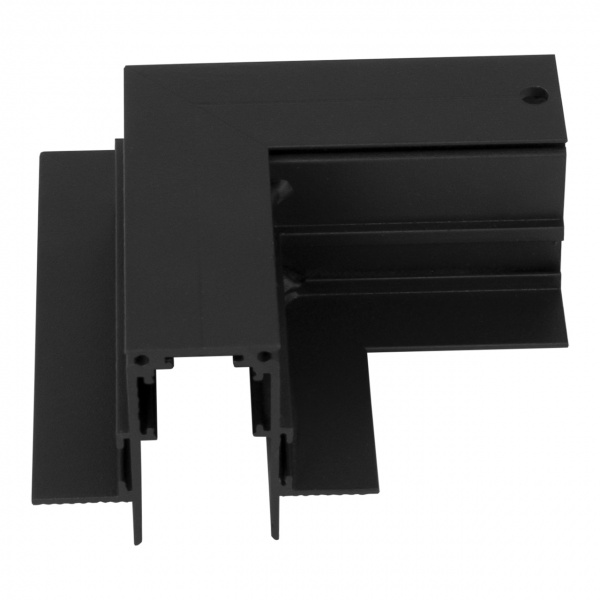 З'єднувач кутовий Hopfen вбудований внутрішній 004 для шинопровода магнітного чорний 365765 